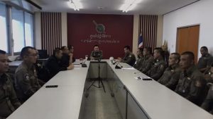 อบรมโครงการพัฒนาคุณธรรมจริยธรรม และจรรยาบรรณของข้าราชการตำรวจ สถานีตำรวจภูธรบางแม่นาง